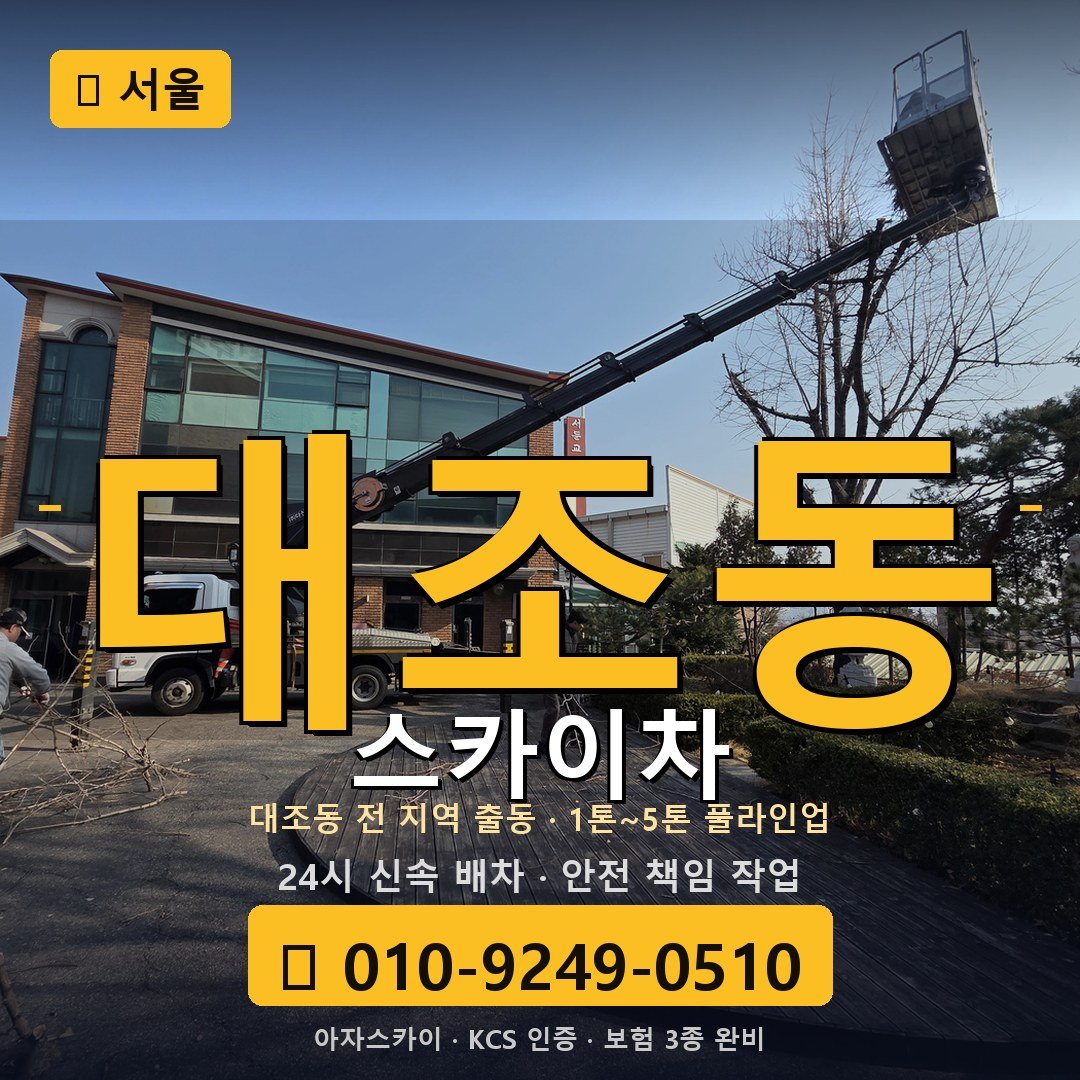 서울 대조동 스카이차 - 아자스카이