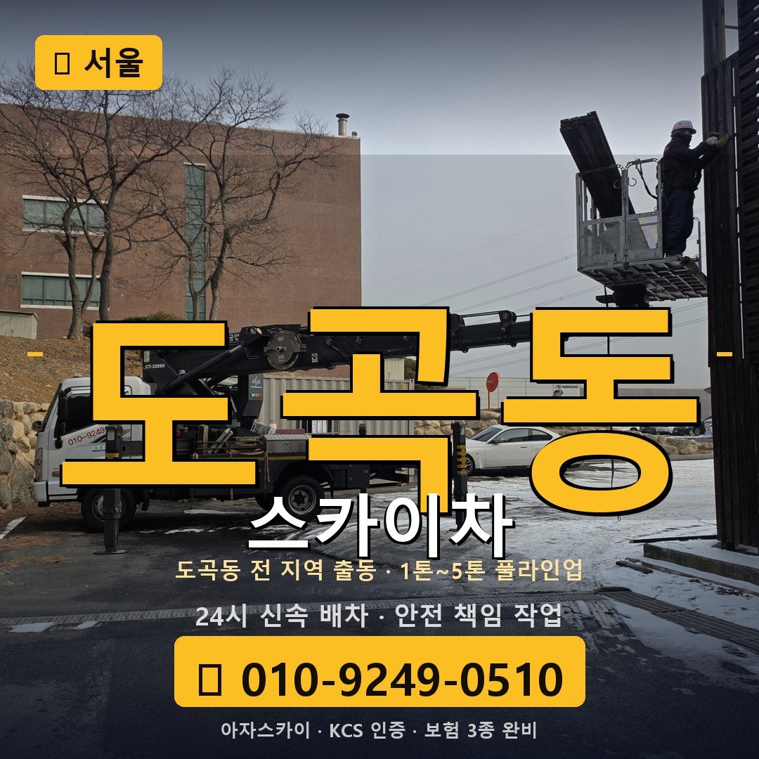 서울 도곡동 스카이차 - 아자스카이