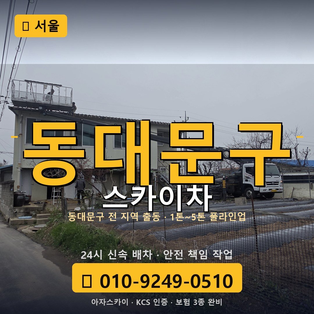 서울 동대문구 스카이차 - 아자스카이