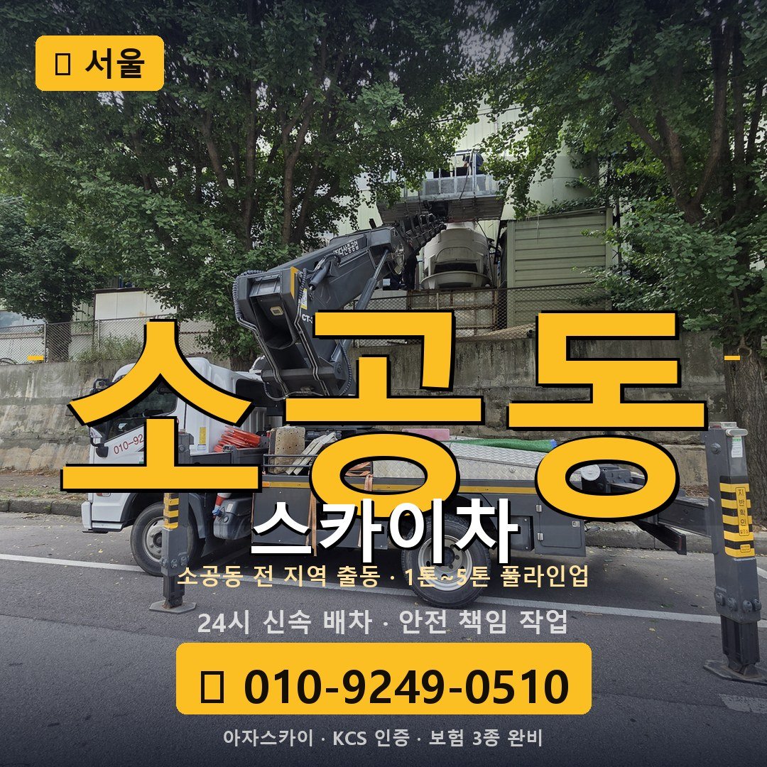 서울 소공동 스카이차 - 아자스카이