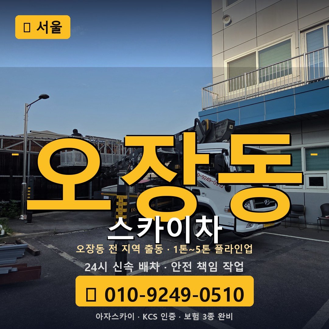 서울 오장동 스카이차 - 아자스카이