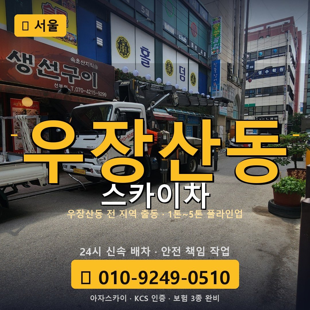 서울 우장산동 스카이차 - 아자스카이