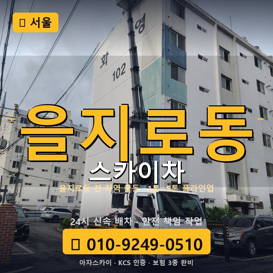 서울 을지로동 스카이차 - 아자스카이