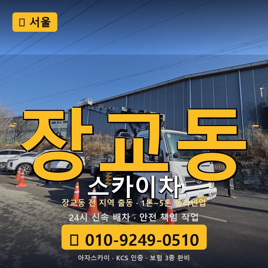 서울 장교동 스카이차 - 아자스카이